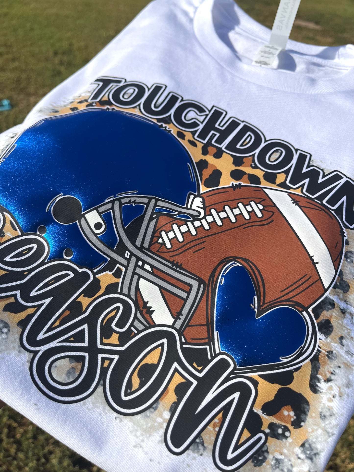 LEOPARD METALLIC TOUCHDOWN SEASON