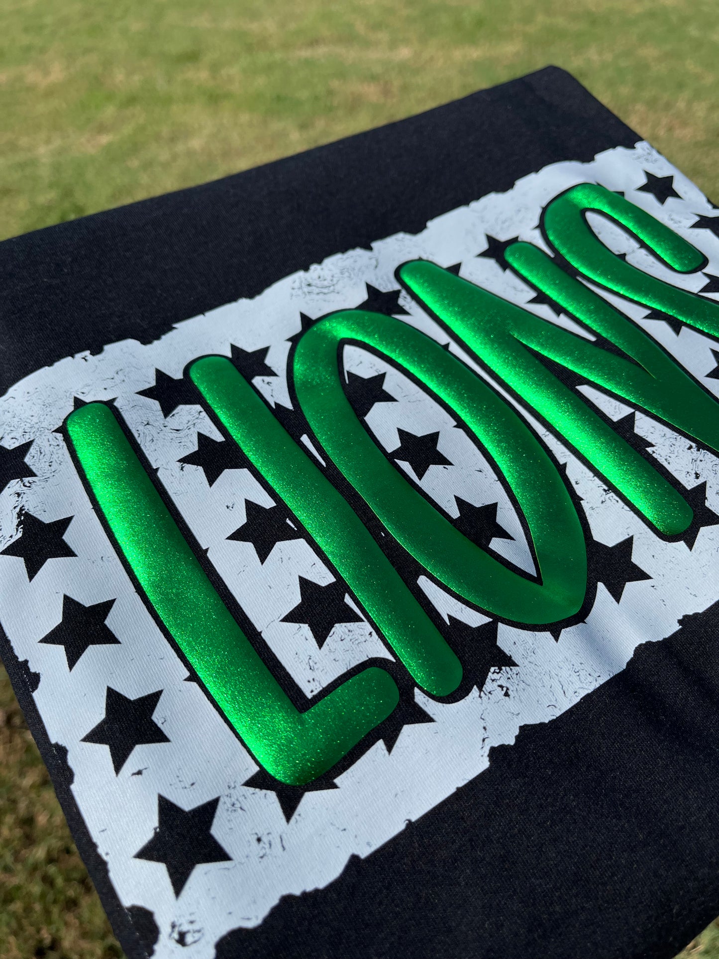 STAR OR LEOPARD BANNER MASCOT