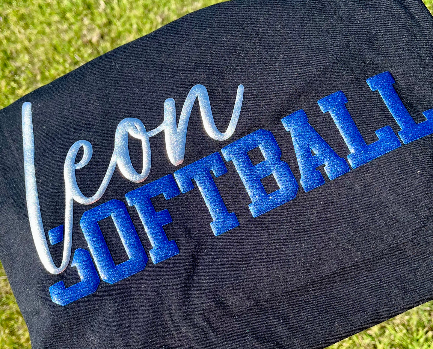 MASCOT GLITTER PUFF BASEBALL/ SOFTBALL