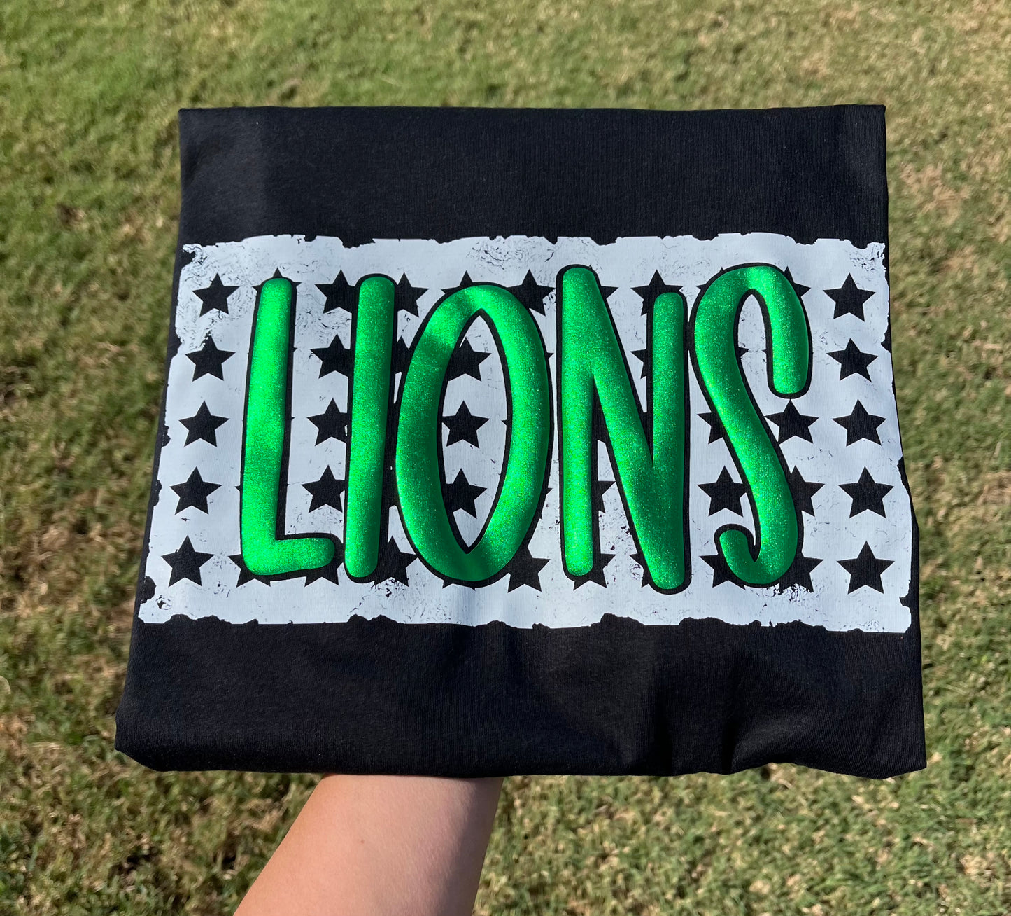 STAR OR LEOPARD BANNER MASCOT