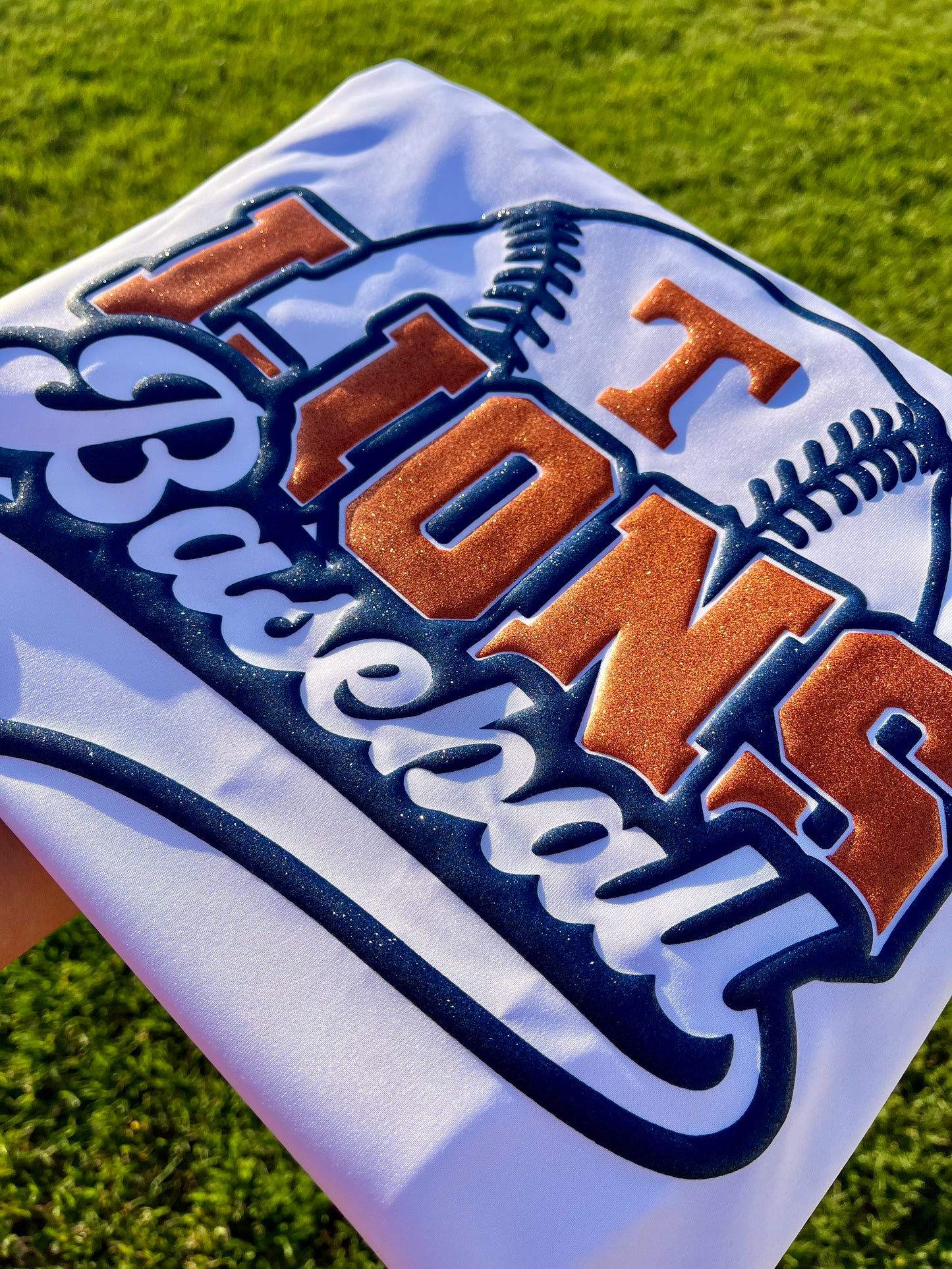 TEAM BASEBALL LOGO PUFF