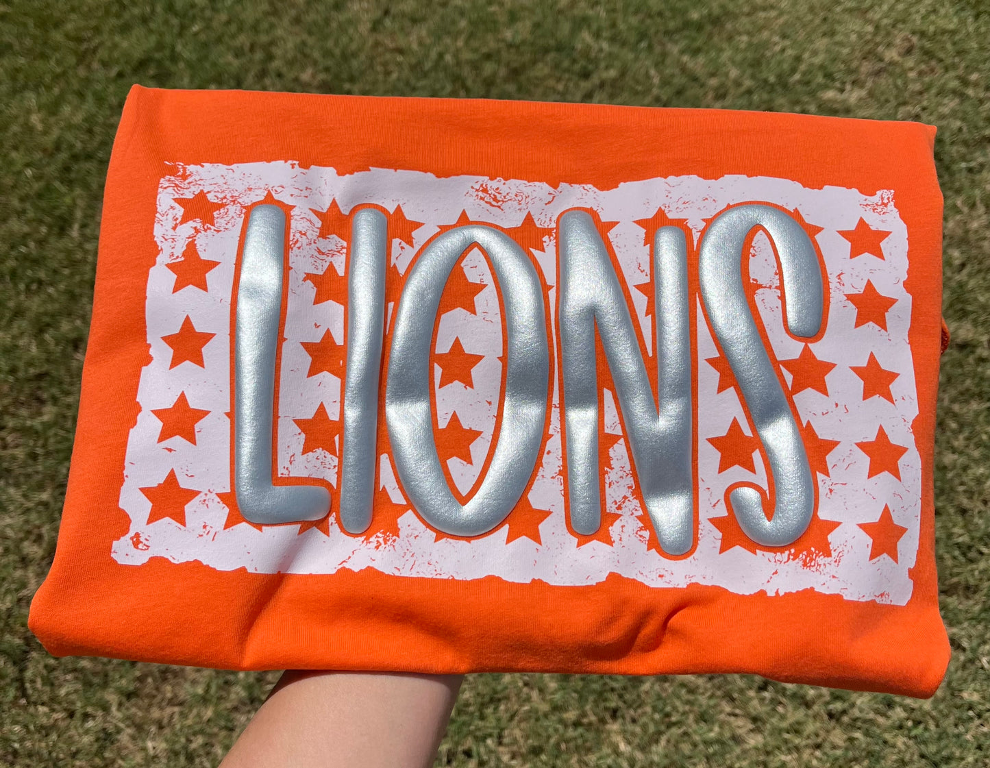 STAR OR LEOPARD BANNER MASCOT