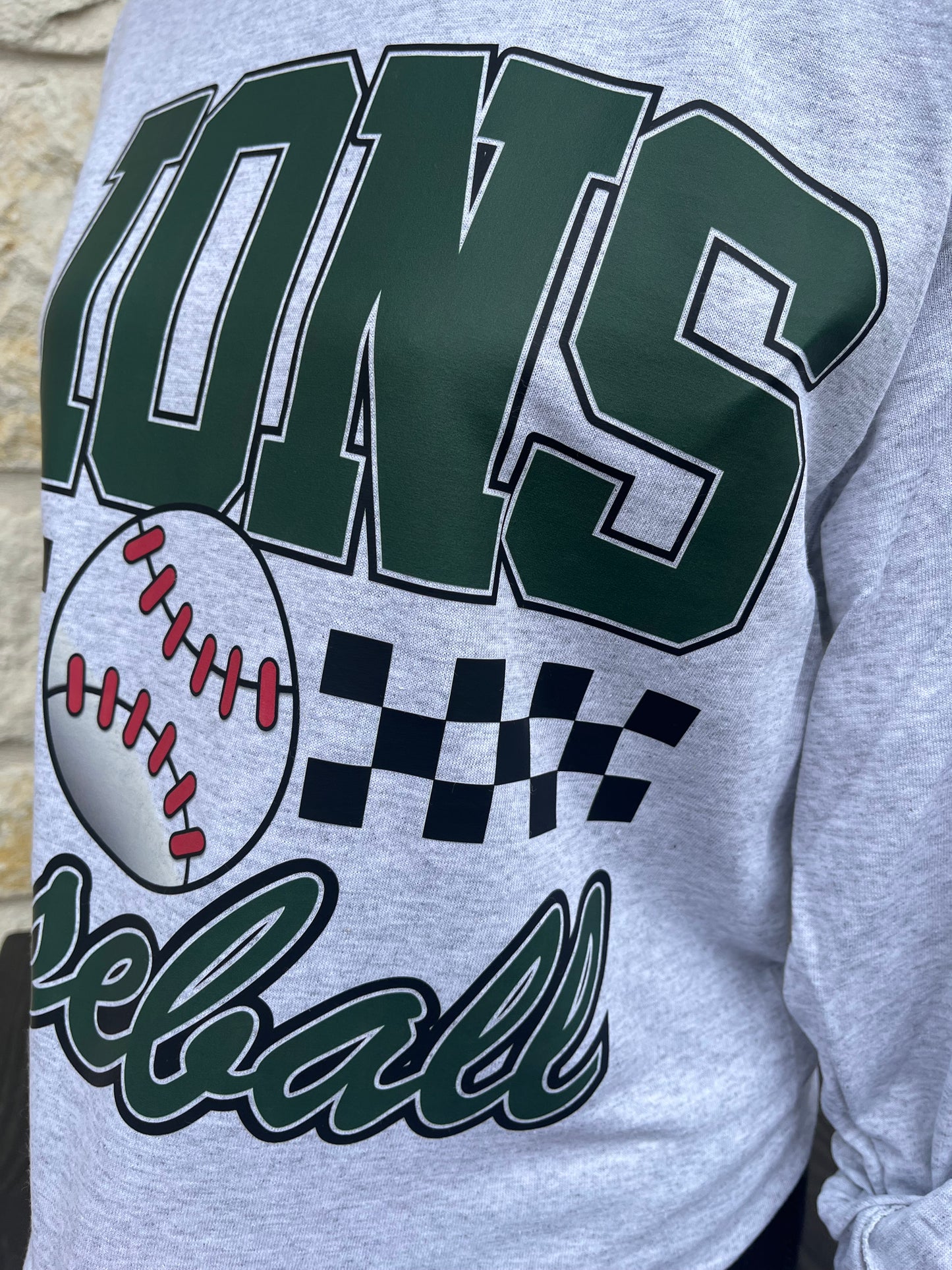 CHECKER BASEBALL OVERSIZE