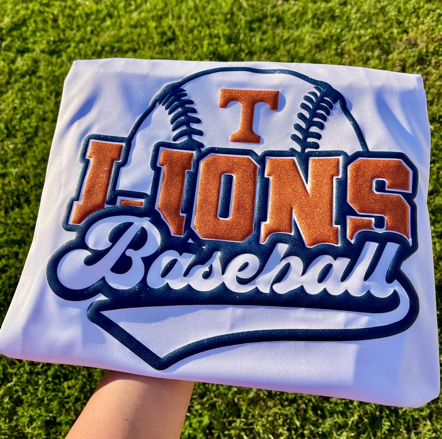 TEAM BASEBALL LOGO PUFF
