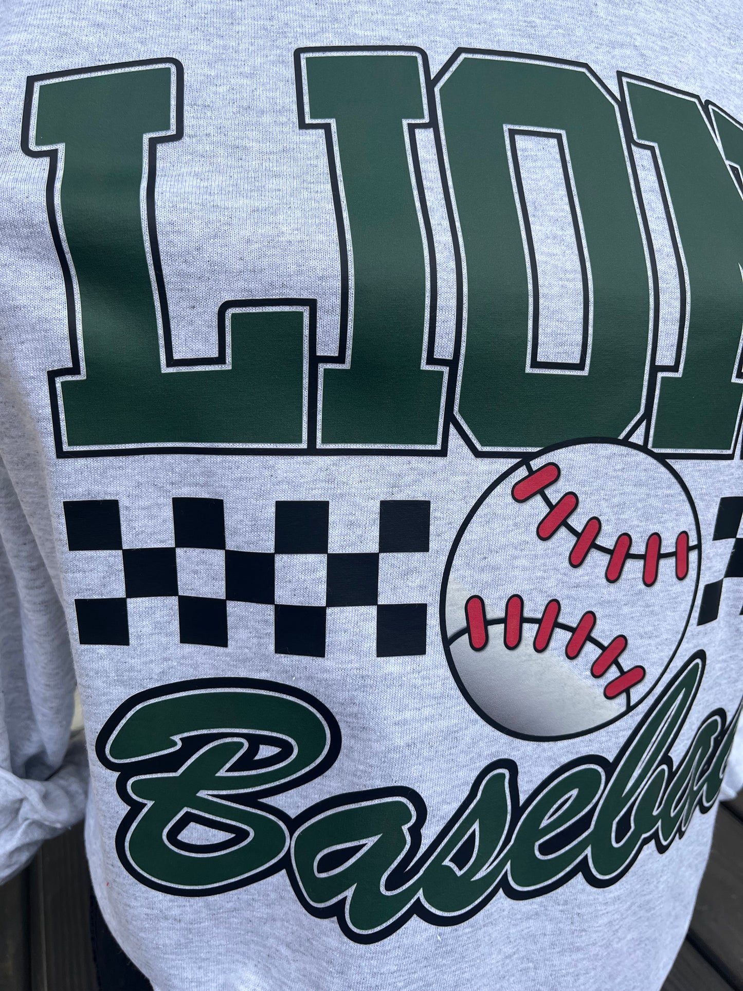 CHECKER BASEBALL OVERSIZE