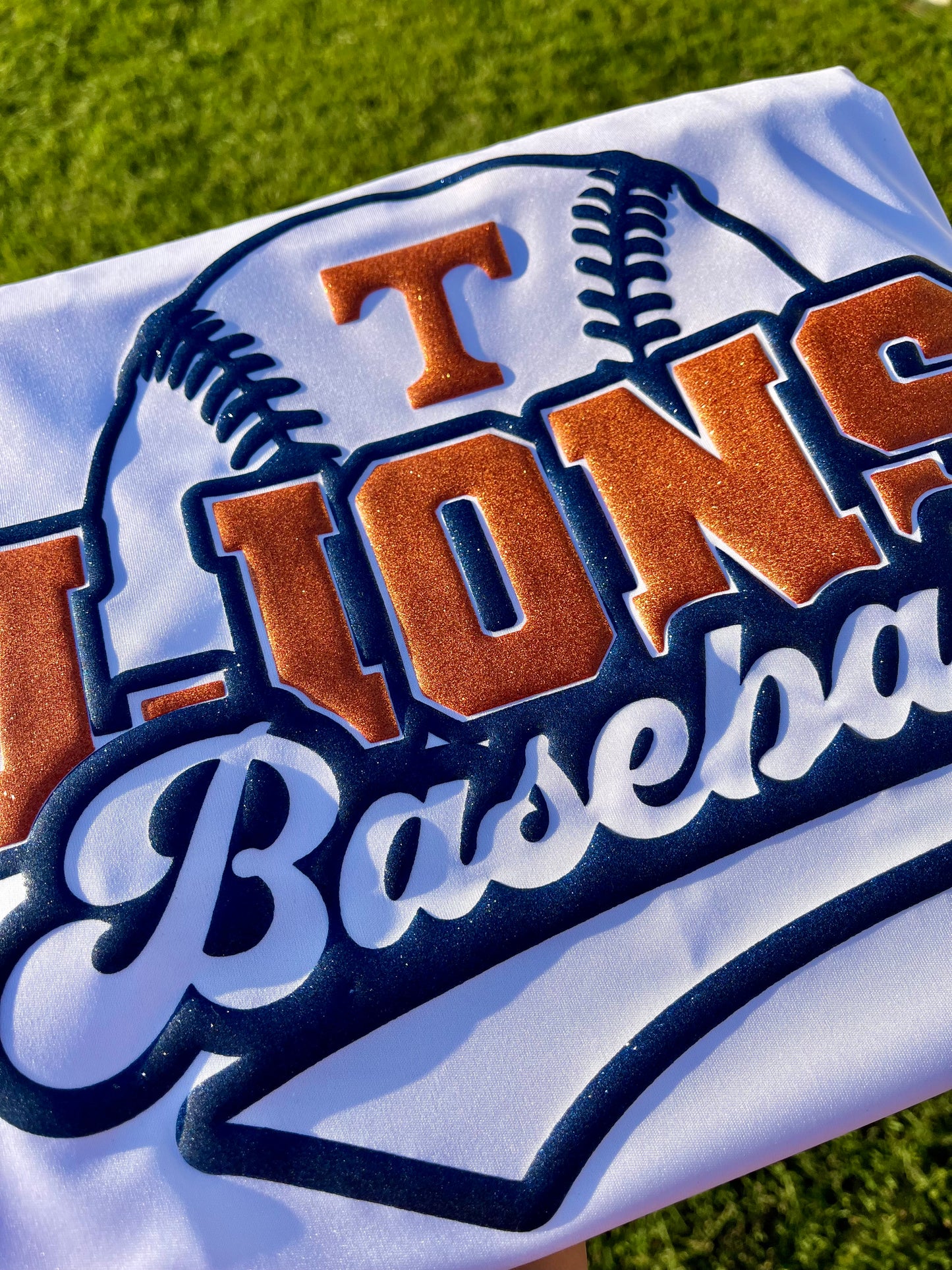 TEAM BASEBALL LOGO PUFF