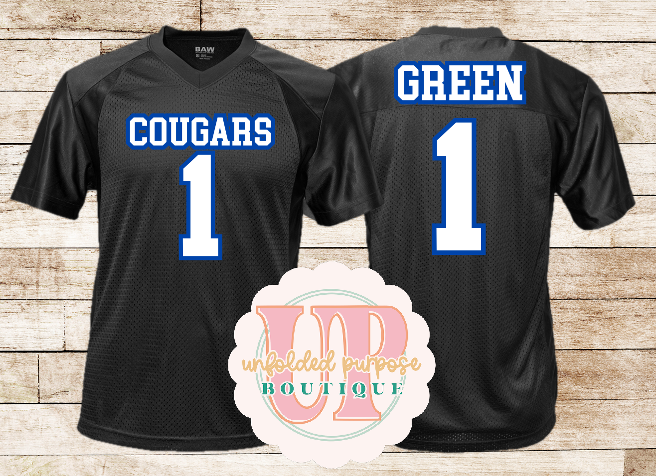 FOOTBALL JERSEY (TODDLER & YOUTH)