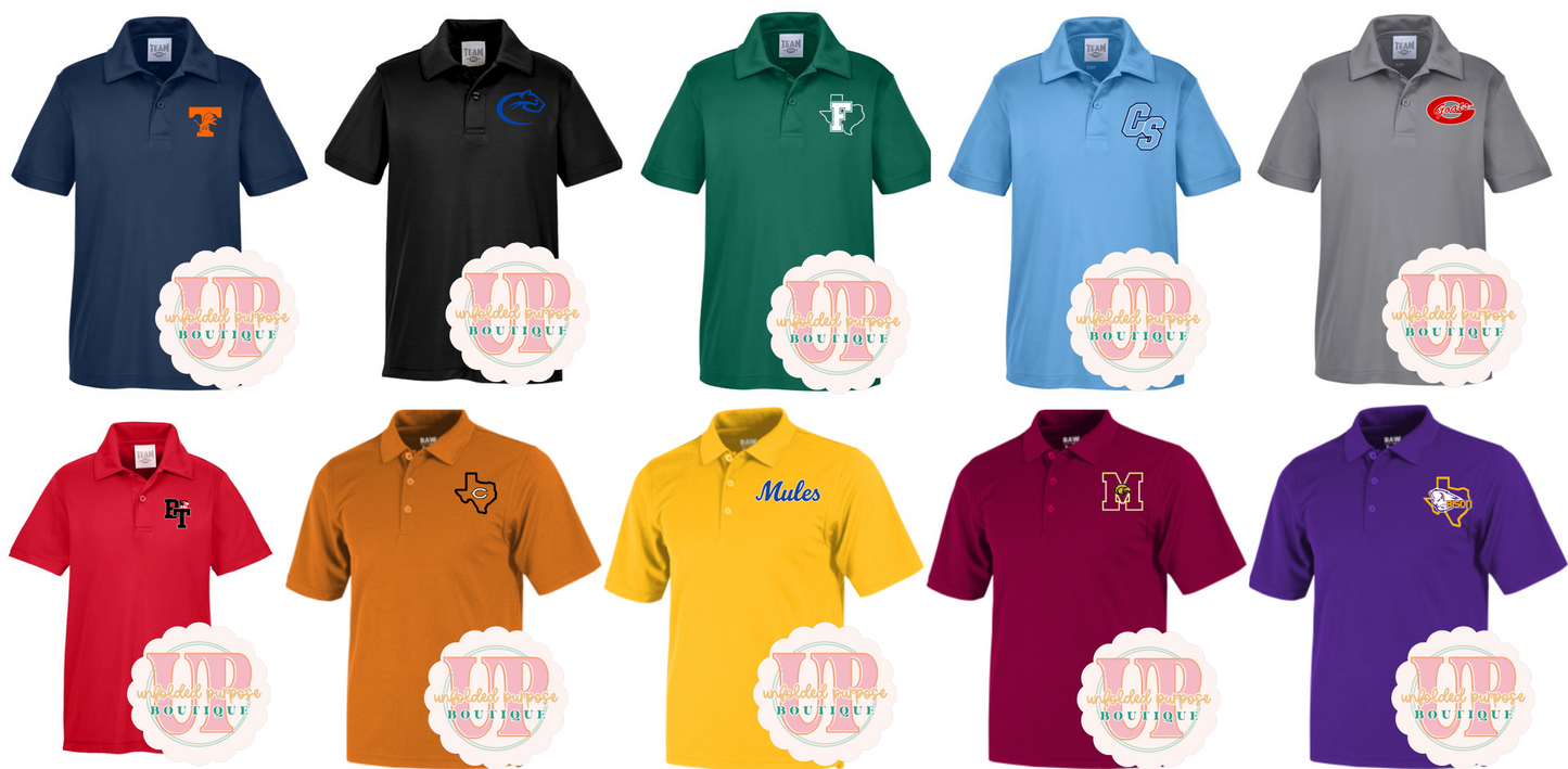 MOISTURE WICKING POLO (DRIFIT)