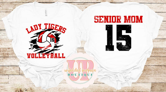 LADY TIGERS VOLLEYBALL- SENIOR MOM