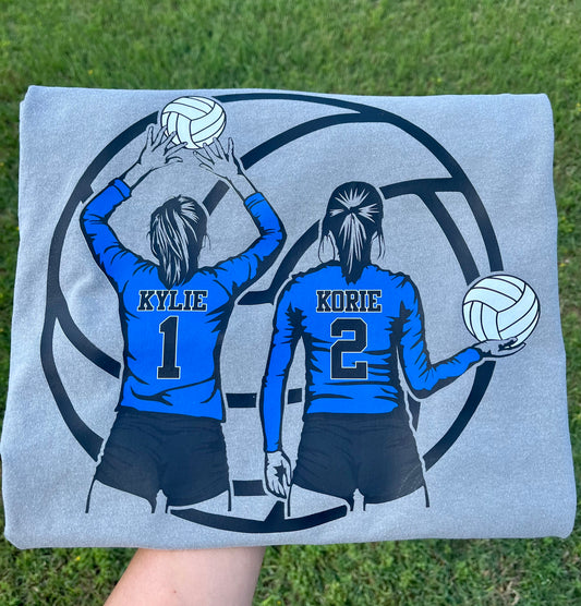 VOLLEYBALL PLAYER BALL