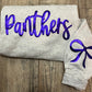 BOW SLEEVE METALLIC PUFF MASCOT