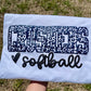 GLITTER PUFF LEOPARD SCHOOL/ TEAM SPIRIT TEE