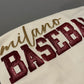 MASCOT GLITTER PUFF BASEBALL/ SOFTBALL