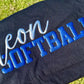 MASCOT GLITTER PUFF BASEBALL/ SOFTBALL