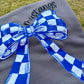 SIMPLE CHECKERED BOW
