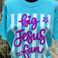 BIG JESUS FAN W/ PUFF