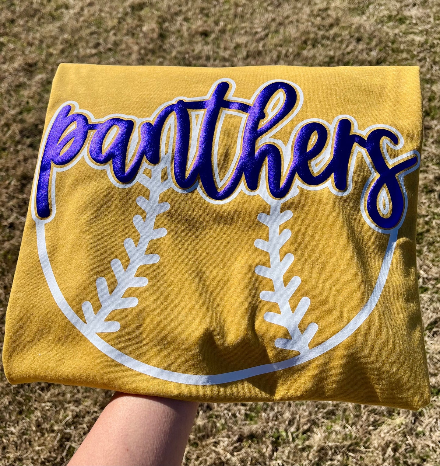 METALLIC PUFF BASEBALL/ SOFTBALL