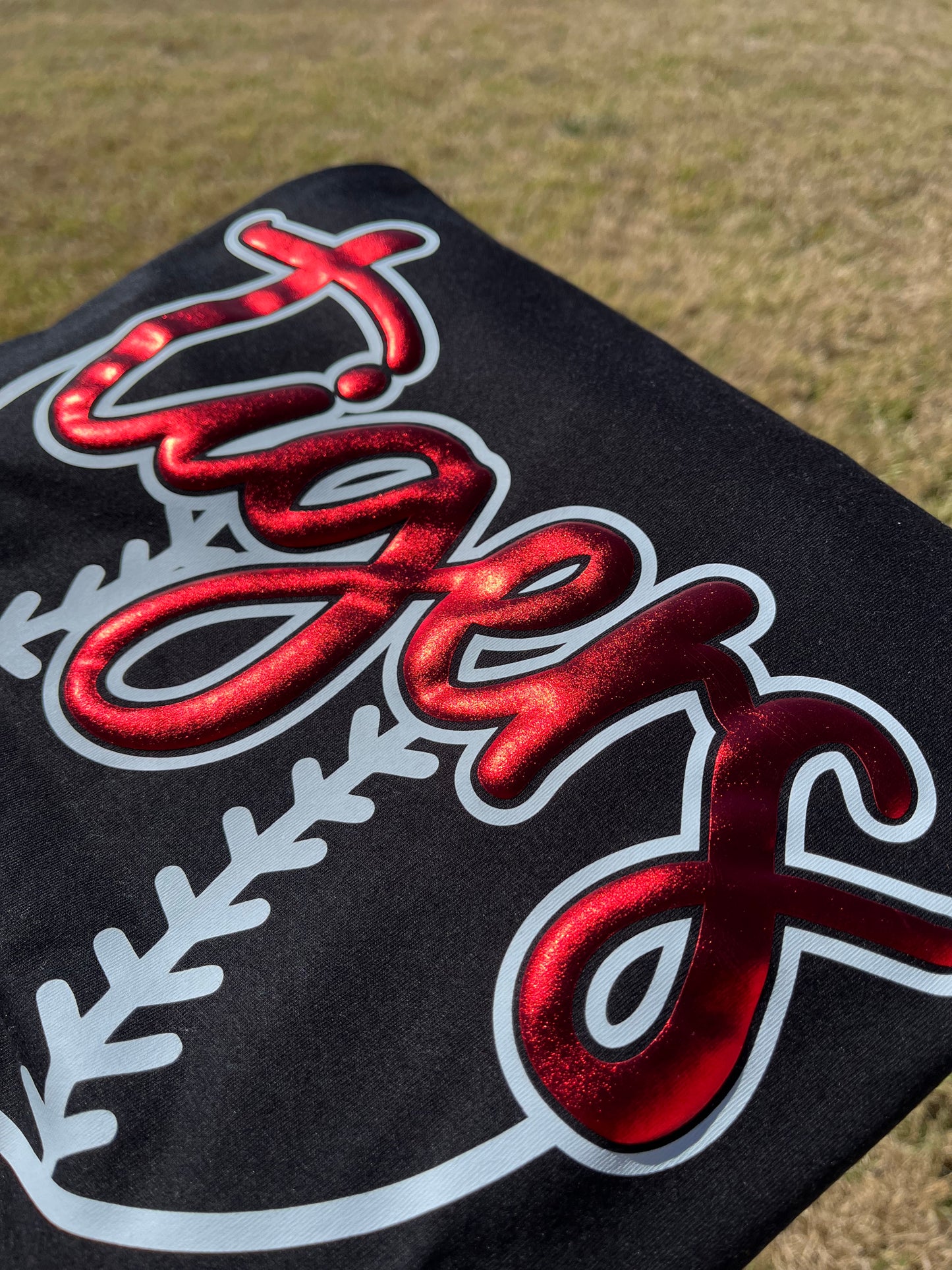 METALLIC PUFF BASEBALL/ SOFTBALL