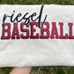 MASCOT GLITTER PUFF BASEBALL/ SOFTBALL