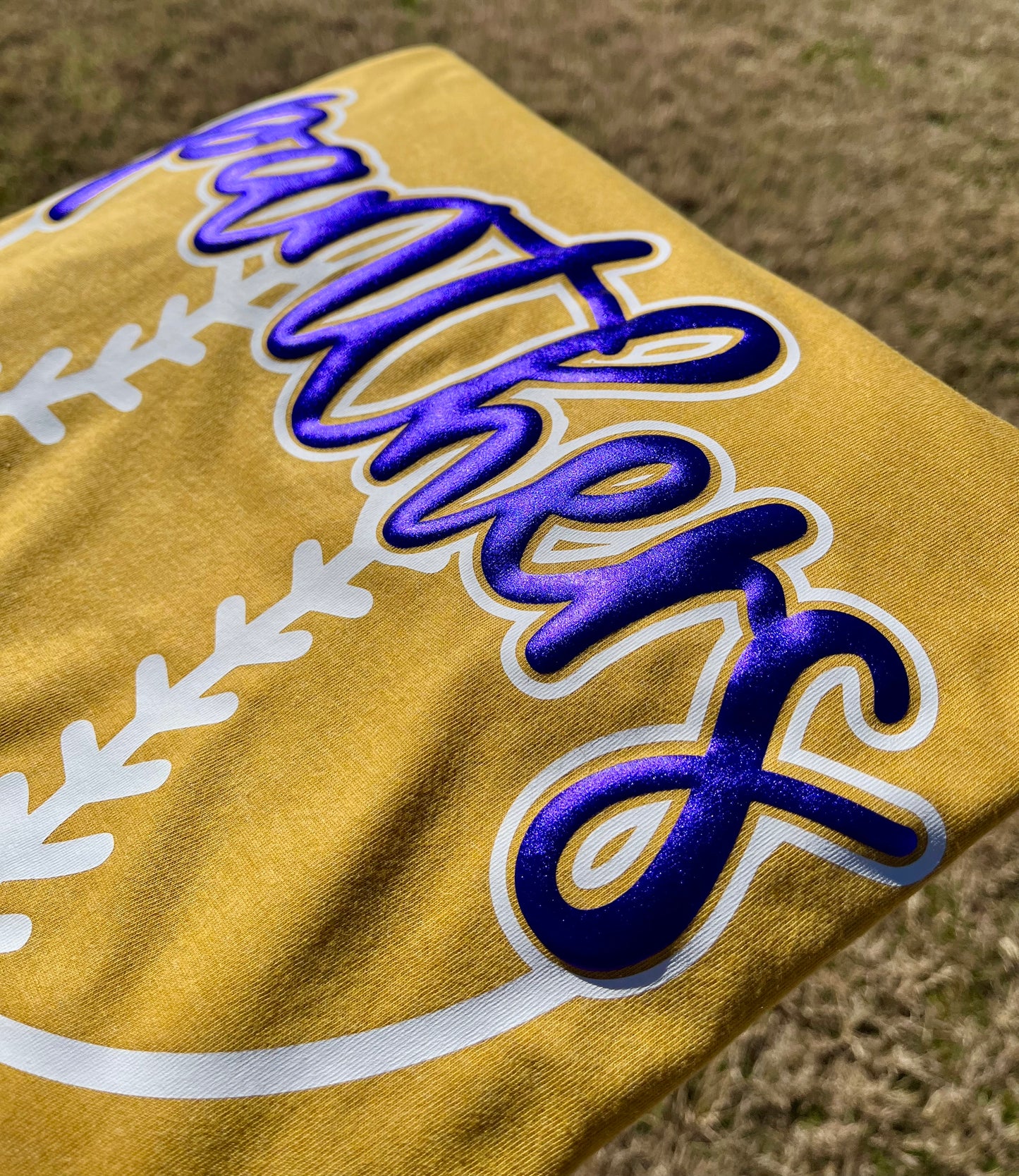 METALLIC PUFF BASEBALL/ SOFTBALL