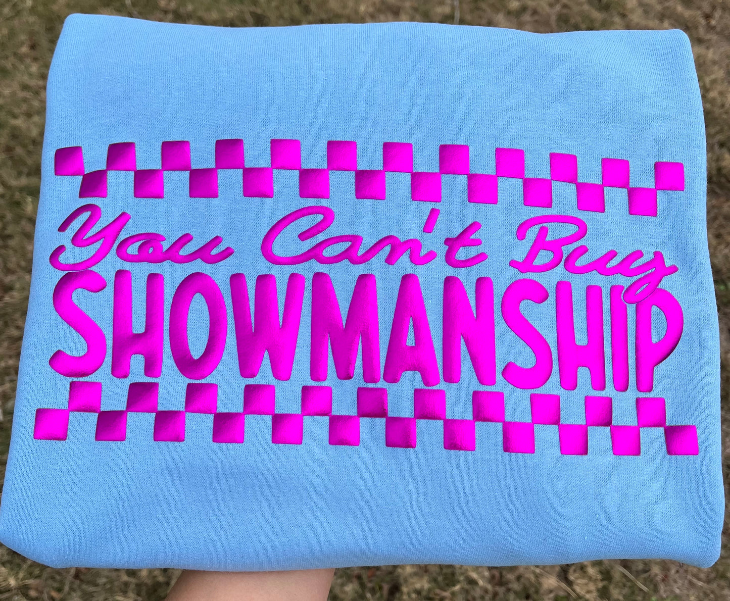 CAN’T BUY SHOWMANSHIP