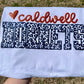 GLITTER PUFF LEOPARD SCHOOL/ TEAM SPIRIT TEE
