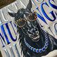 BOUJEE METALLIC MASCOT W/ GLASSES