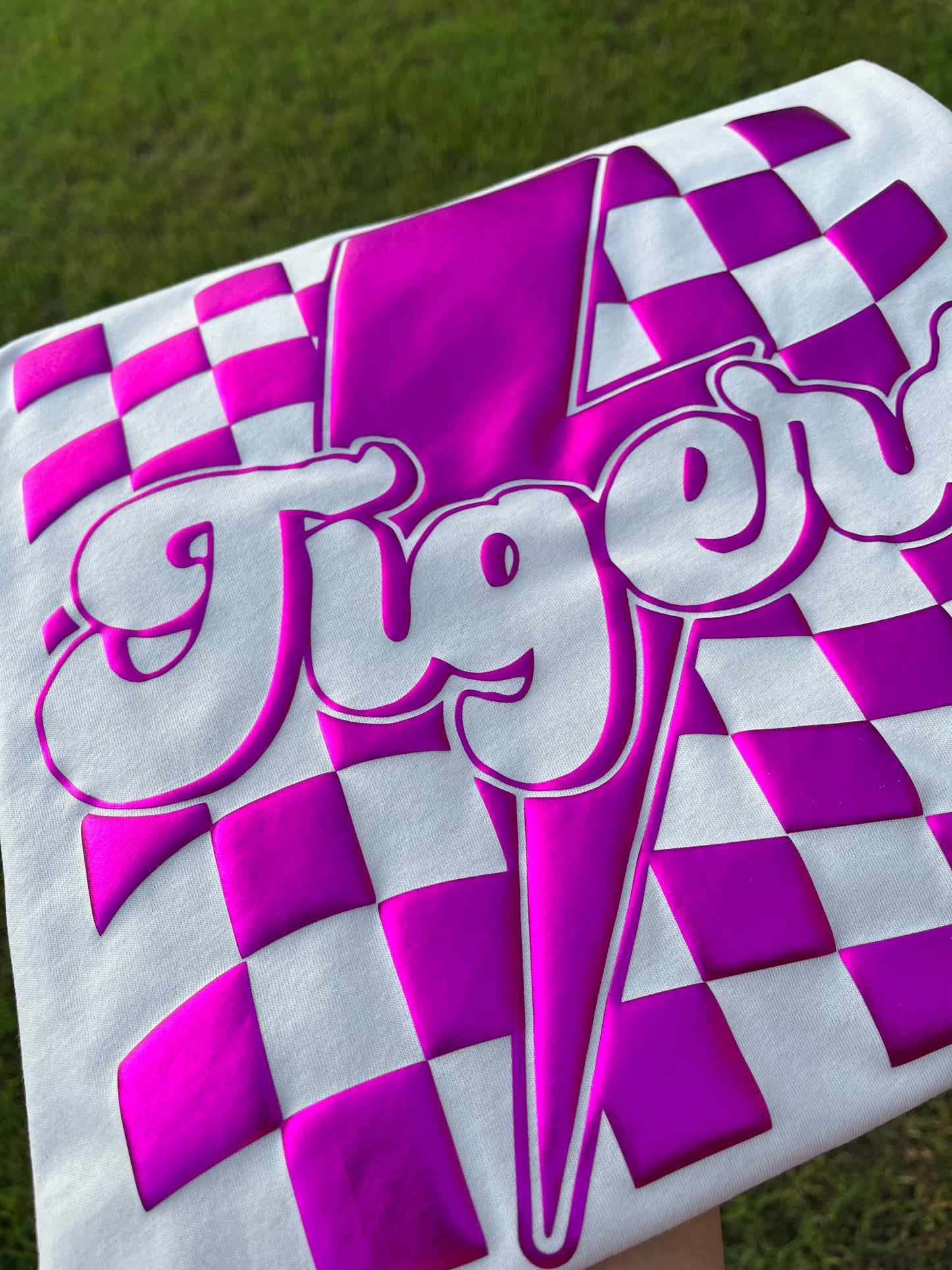 WAVY CHECKER MASCOT