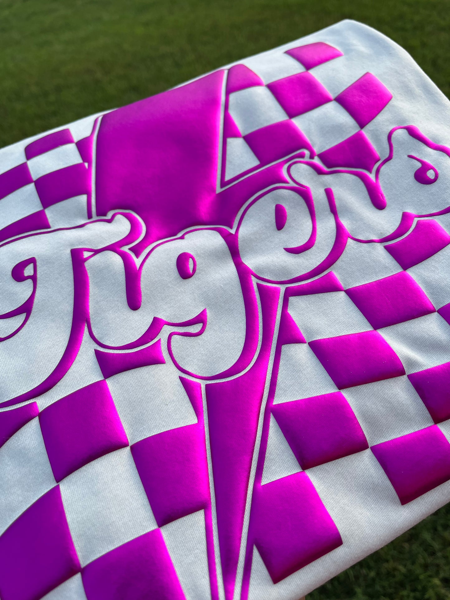 WAVY CHECKER MASCOT