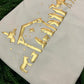 GOLD METALLIC PUFF NATIVITY SCENE