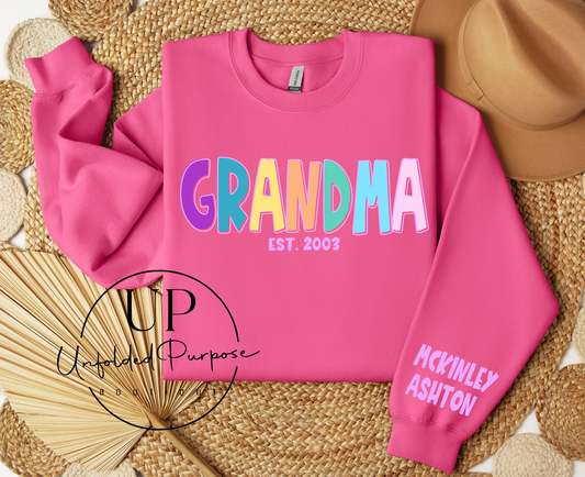 GRANDMOTHER/ MAMA/ AUNT/ ETC. SWEATSHIRT