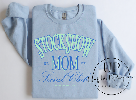 STOCK SHOW MOM SOCIAL CLUB USA