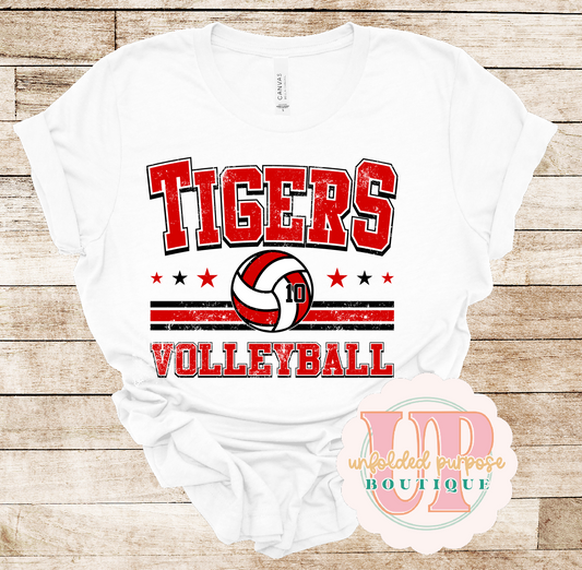 MASCOT VOLLEYBALL PLAYER #