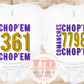 SHINER COMANCHES ZIP OR AREA CODE METALLIC PUFF
