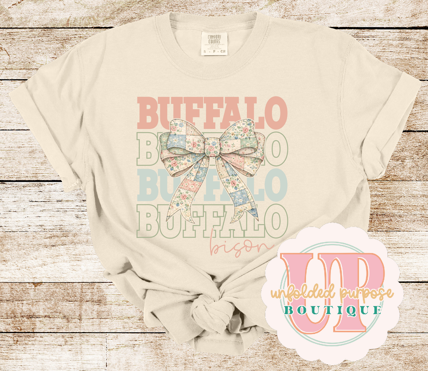 QUILTED BOW TOWN/ MASCOT