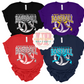 METALLIC PUFF BOW BASEBALL/ SOFTBALL