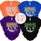 METALLIC PUFF BOW BASEBALL/ SOFTBALL