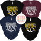 METALLIC PUFF BOW BASEBALL/ SOFTBALL