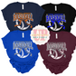 METALLIC PUFF BOW BASEBALL/ SOFTBALL