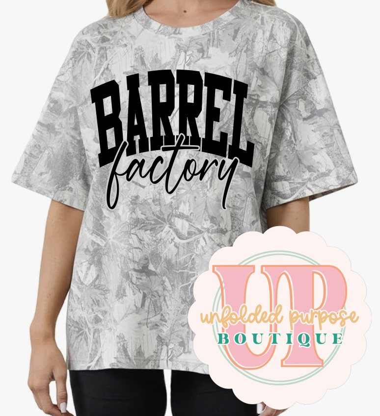 GREY CAMO CUSTOM TEE DESIGN