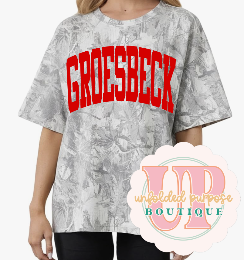 GREY CAMO CUSTOM TEE DESIGN