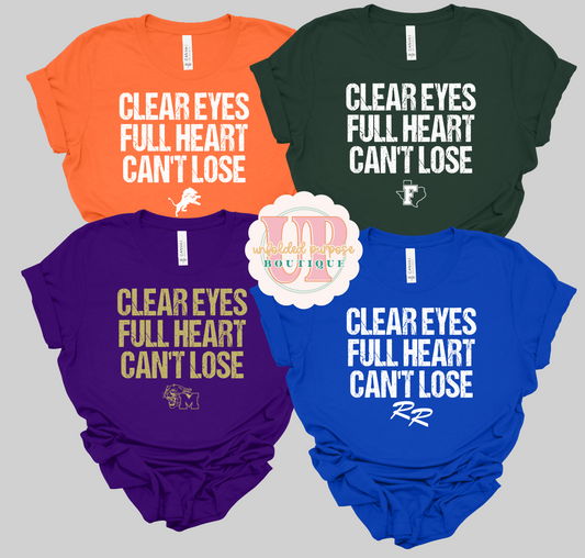 CLEAR EYES FULL HEART