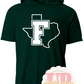 FRANKLIN MASCOT HOODED TEE