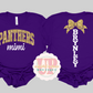 GLITTER FAN BOW