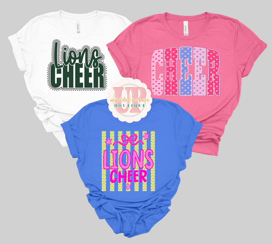 FMS CHEER SHIRTS
