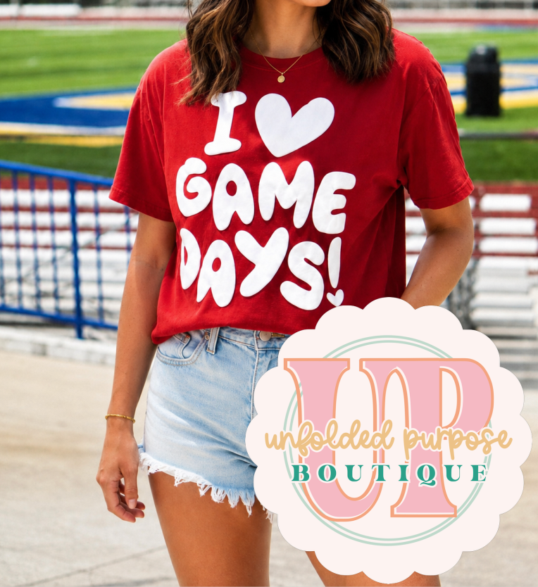 I LOVE GAME DAYS!
