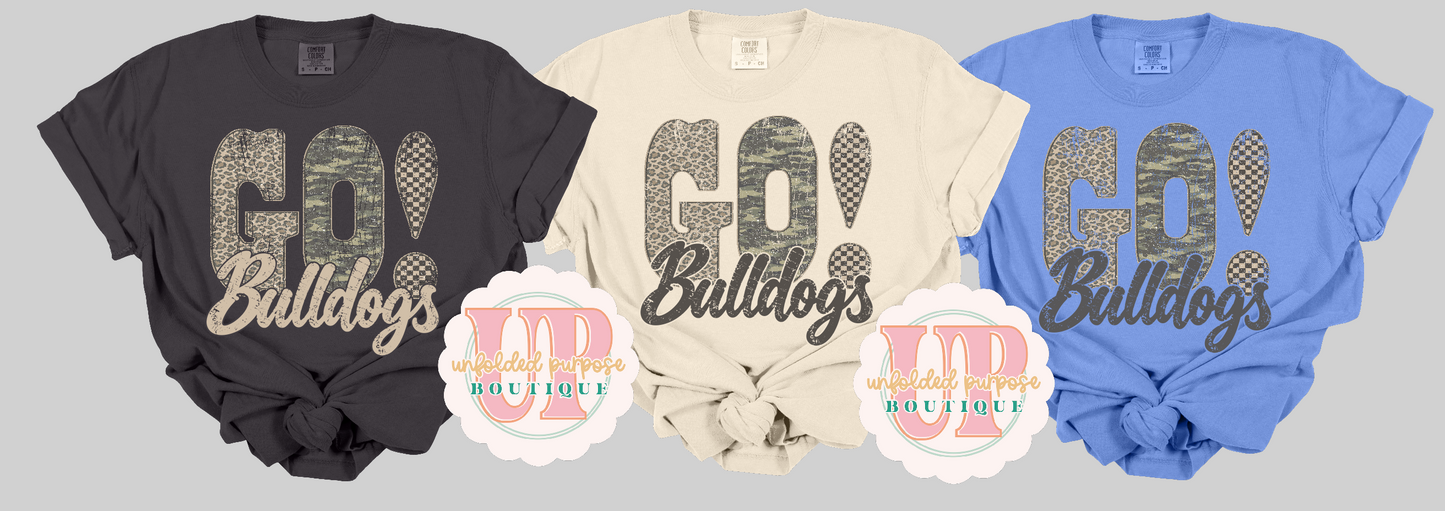 GO! CAMO LEOPARD CHECKER