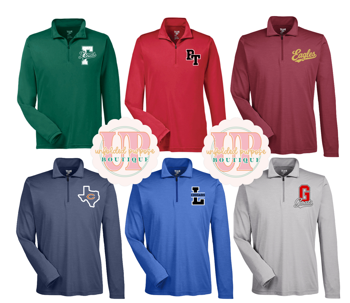 QUARTER ZIP PERFORMANCE LONG SLEEVE