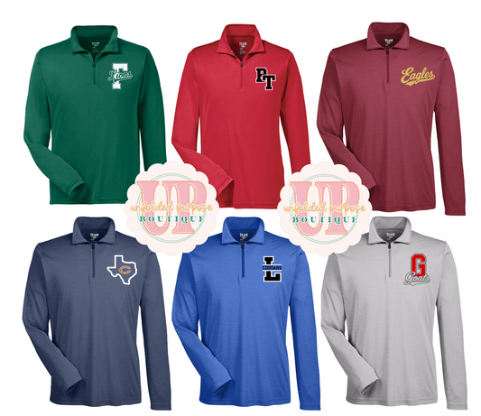 QUARTER ZIP PERFORMANCE LONG SLEEVE