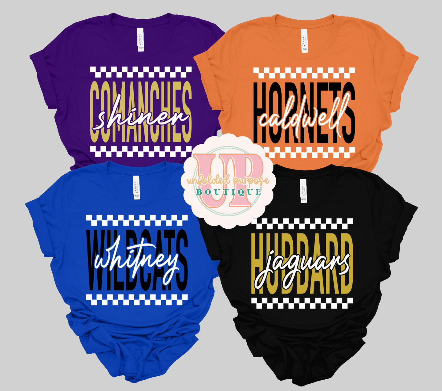 CHECKER BLOCK TEAM/ MASCOT